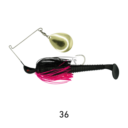 Spinwright 1oz Spinnerbait Single Colorado Rigged 6" [cl:36]