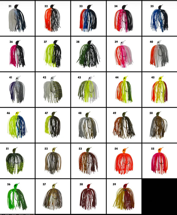 Spinwright 1oz Spinnerbait Single Colorado Rigged 6" [cl:36]