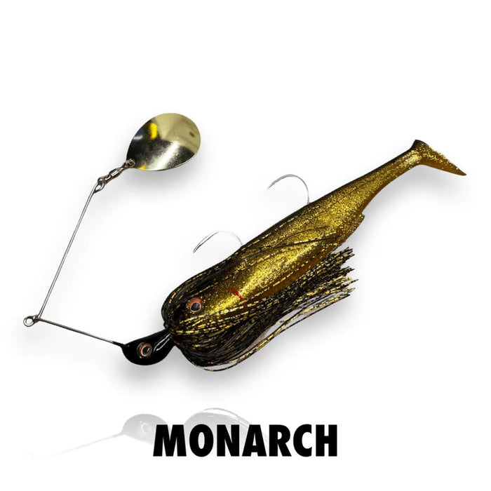 Spinwright 1oz Beast Spinnerbait x IRUKANJI 7" [Cl:MONARCH]