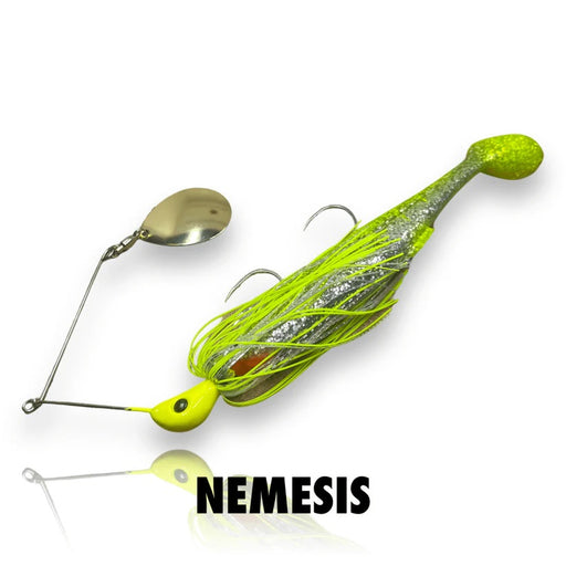 Spinwright 1oz Beast Spinnerbait x IRUKANJI 7" [Cl:NEMESIS]