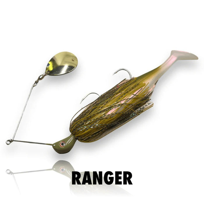 Spinwright 1oz Beast Spinnerbait x IRUKANJI 7" [Cl:RANGER]