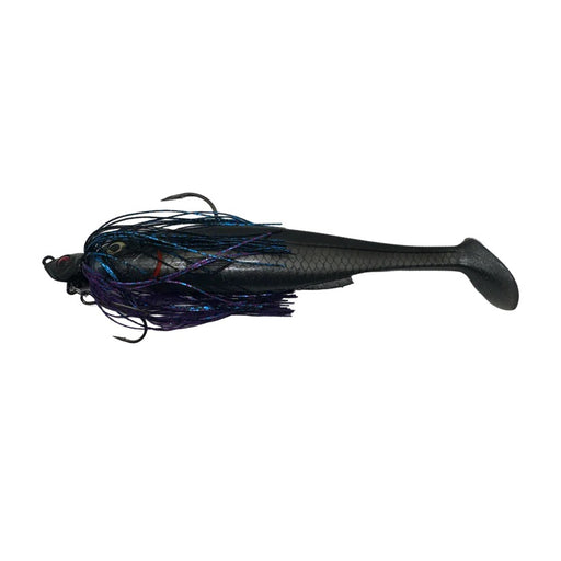 Spinwright 1/2oz Beast Swim Jig X Irukanji 7" [cl:purple Nero]