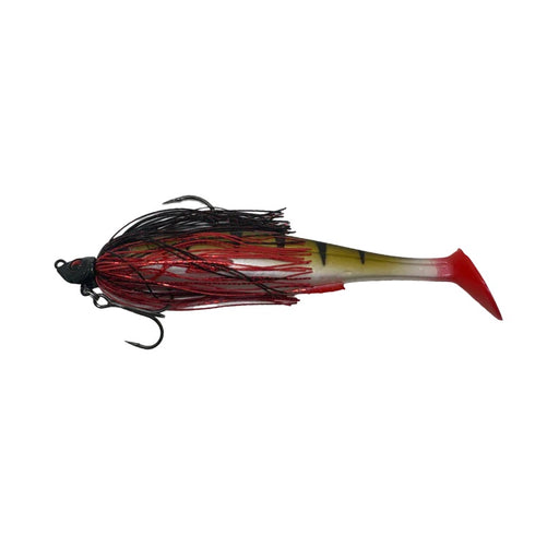 Spinwright 1oz Beast Swim Jig X Irukanji 9" [cl:bloodwing]
