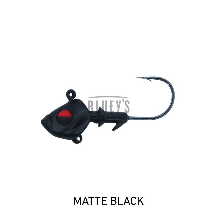 Spinwright Matt Black Jig Heads [sz:3.5g]