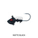 Spinwright Matt Black Jig Heads [sz:3.5g]