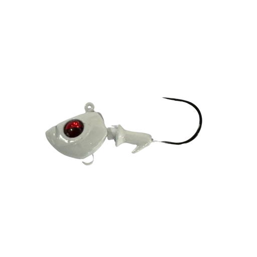 Spinwright White Jig Heads [wt:5g]