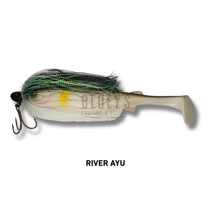 Spinwright 1/2oz Fluffball X Psx Raijin 220mm [cl:river Ayu]