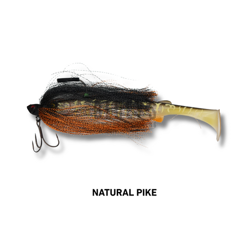 Spinwright 1/2oz Fluffball X Psx Raijin 220mm [cl:natural Pike]