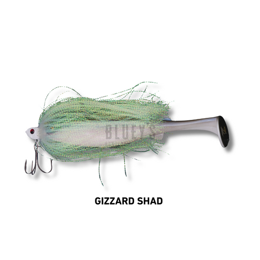 Spinwright 1oz Fluffball X Psx Raijin 220mm [cl:gizzard Shad]
