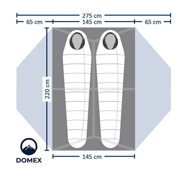 Domex Ascent 2 Tent [sz:2-3 Person]