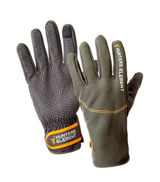 Hunters Element Legacy Gloves [sz:medium Cl:grey/green]