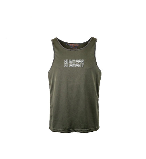Hunters Element Eclipse Singlet [sz:s Cl:forest Green]