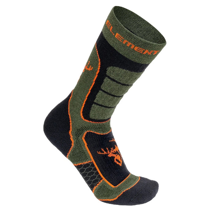 Hunters Element Apex Socks [sz:l/9-11 Cl:forest Green]