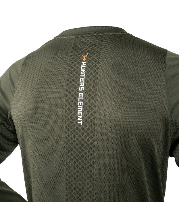 Hunters Element Eclipse Crew V2 [sz:m Cl:forest Green]