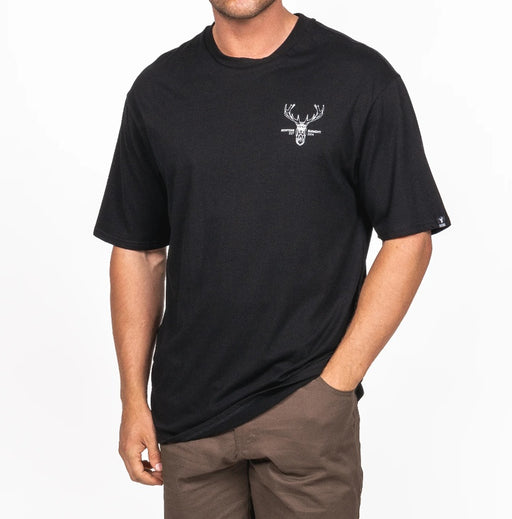 Hunters Element Alpha Stag Tee [sz:s Cl:black]