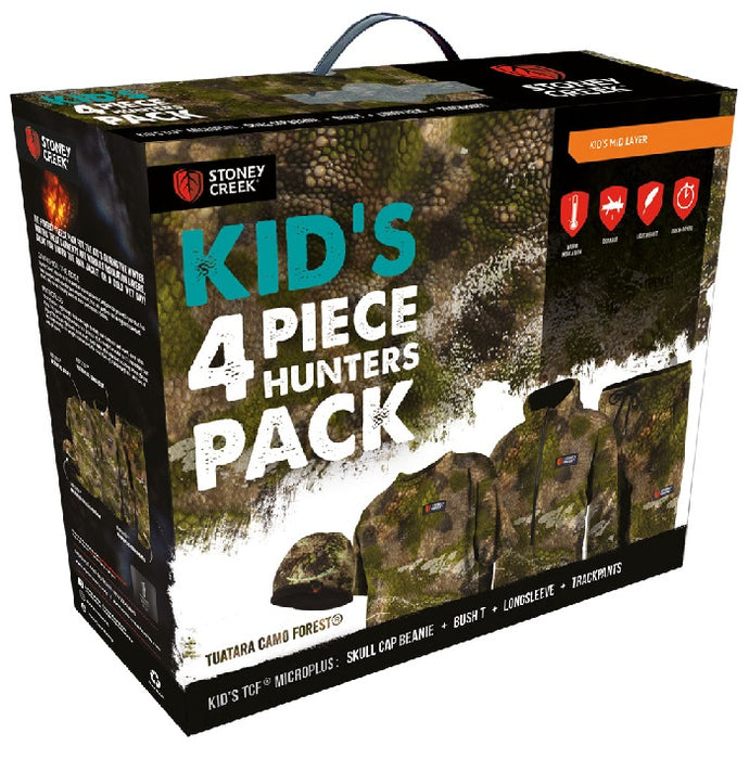 STONEY CREEK KIDS 4 PIECE HUNTERS PACK [Sz:02 Cl:TCF]