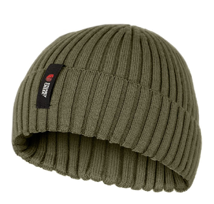 STONEY CREEK WOOL BLEND BEANIE [Cl:BAYLEAF]