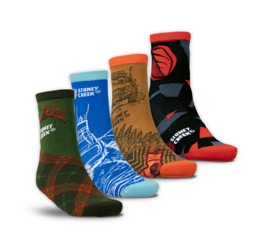 Stoney Creek Legend Socks 4 Pack 
