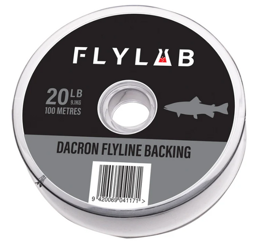 Flylab Dacron Backing [sz:100 Y 20 Lb Cl:black]