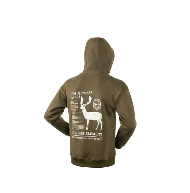 Hunters Element Hunters Guide Hoodie [sz:small Cl:khaki]