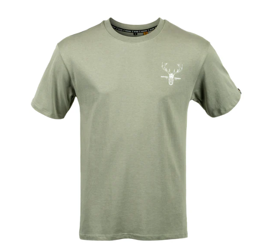 Hunters Element Alpha Stag Tee [sz:s Cl:sage]