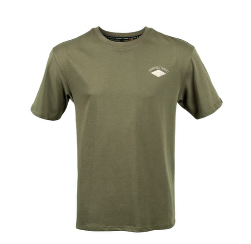 Hunters Element Mens Lux Tee [sz:s Cl:khaki]
