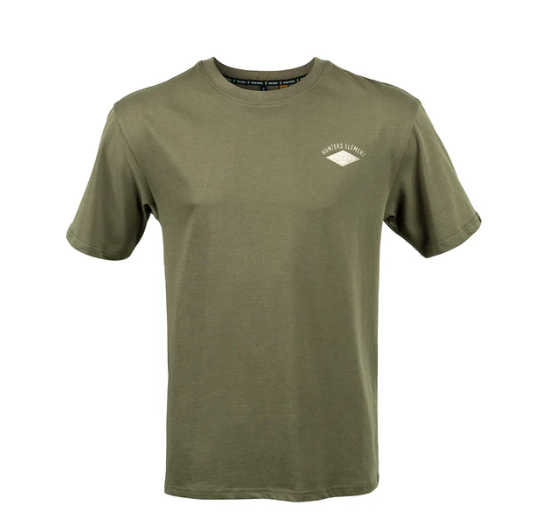 Hunters Element Mens Lux Tee [sz:2xl Cl:khaki]