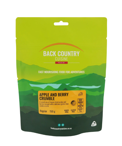Back Country Cuisine Apple And Berry Crumble - Regular