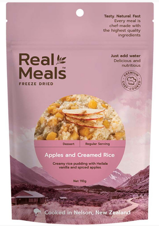 Real Meals Apples And Creamed Rice 110g