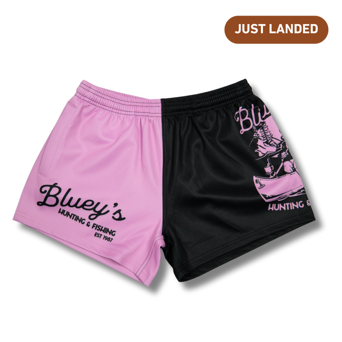 Bluey's Wandering Stag Foorty Shorts - Side Zip Pocket