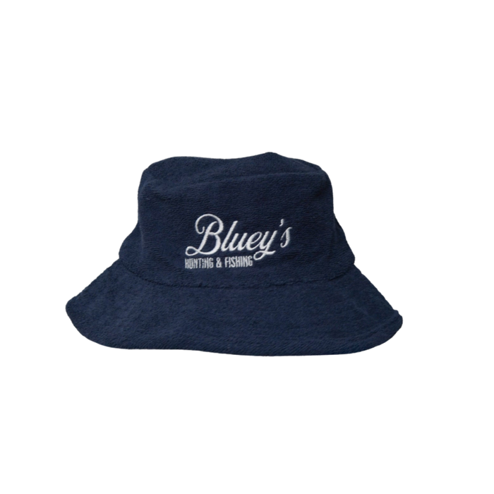 Blueys Towelling Bucket Hat - Navy